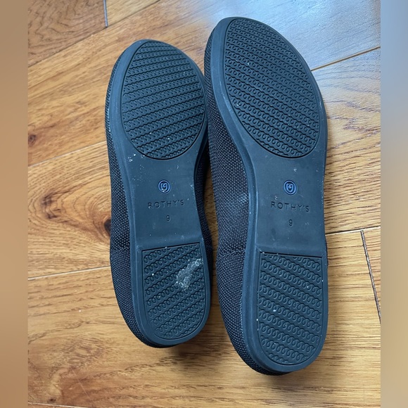 Rothy’s Womens Black Round Toe Flat - Picture 3 of 5